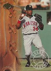 Kirby Puckett #12 Baseball Cards 1995 Leaf Great Gloves Prices