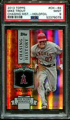 Mike Trout [Holofoil] #CH-64 Baseball Cards 2013 Topps Chasing History Prices