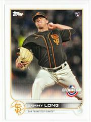 Sammy Long Baseball Cards 2022 Topps Opening Day Prices