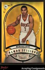 Ramon Sessions [Gold Refractor] #RS Basketball Cards 2007 Bowman Sterling Prices