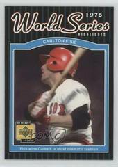 Carlton Fisk #176 Baseball Cards 2001 Upper Deck Decade 1970's Prices