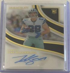Luke Schoonmaker #19 Football Cards 2023 Panini Immaculate Rookie Autograph Prices