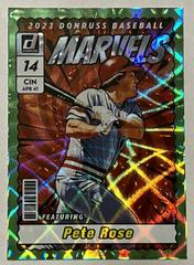 Pete Rose [Green] #M5 Baseball Cards 2023 Panini Donruss Marvels Prices