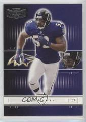 Ray Lewis [National Treasures Silver] #2 Football Cards 2001 Playoff Preferred Prices