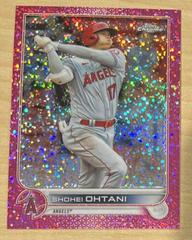 Shohei Ohtani [Magenta Speckle] #1 Baseball Cards 2022 Topps Chrome Prices