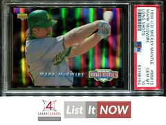 Mark McGwire Baseball Cards 1994 Upper Deck Mickey Mantle Long Shots Prices