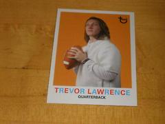 Trevor Lawrence #5 Football Cards 2021 Topps X Trevor Lawrence Prices