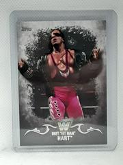 Bret Hit Man Hart Wrestling Cards 2016 Topps WWE Undisputed Prices