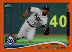 Desmond Jennings [Orange Refractor] #131 Baseball Cards 2014 Topps Chrome Prices