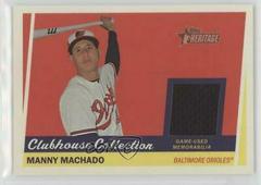 Manny Machado Baseball Cards 2016 Topps Heritage Clubhouse Collection Relics Prices
