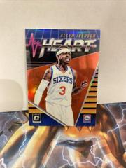 Allen Iverson [Red] #1 Basketball Cards 2018 Panini Donruss Optic All Heart Prices