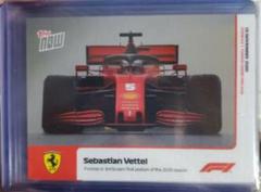 Sebastian Vettel #15 Racing Cards 2020 Topps Now Formula 1 Prices