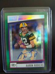 Aaron Rodgers [Signature End Zone] Football Cards 2022 Panini Score Prices