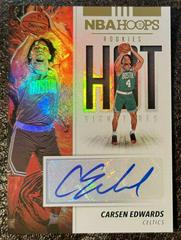Carsen Edwards #CEW Basketball Cards 2019 Panini Hoops Hot Signatures Rookies Prices