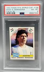 Diego Armando Maradona #128 Soccer Cards 1990 Panini FIFA World Cup Italia Prices