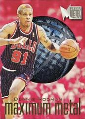 Dennis Rodman Basketball Cards 1996 Metal Maximum Metal Prices
