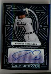 Spencer Torkelson [Purple] #OA-ST Baseball Cards 2022 Panini Chronicles Obsidian Autographs Prices