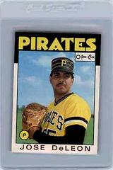 Jose DeLeon #75 Baseball Cards 1986 O Pee Chee Prices