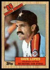 Dave Lopes #4 Baseball Cards 1987 Topps Prices