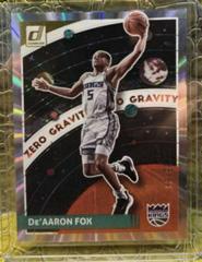 De'Aaron Fox [Laser] #3 Basketball Cards 2023 Panini Donruss Zero Gravity Prices