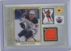 Connor McDavid #UD-CM Hockey Cards 2021 Ultimate Collection Display Jersey Prices