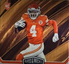 Rashee Rice [Gold] #RSSRRI Football Cards 2023 Panini Plates and Patches Rookie Steel Signatures Prices