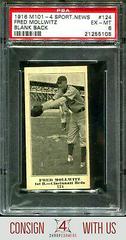 Fred Mollwitz [Blank Back] Baseball Cards 1916 M101 4 Sporting News Prices