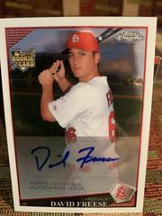 David Freese [Autograph] #230 Baseball Cards 2009 Topps Chrome Prices