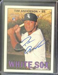 Tim Anderson #ROA-TA Baseball Cards 2016 Topps Heritage Real One Autographs Prices