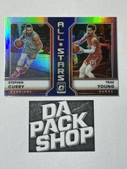 Stephen Curry, Trae Young [Holo] Basketball Cards 2022 Panini Donruss Optic All Stars Prices