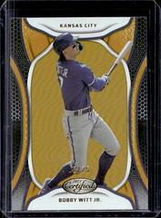 Bobby Witt Jr. [Mirror Gold] #1 Baseball Cards 2023 Panini Chronicles Certified Prices
