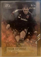 Fabian Espindola [Gold] Soccer Cards 2015 Topps Apex MLS Prices