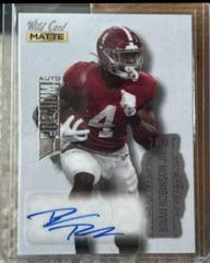 Brian Robinson Jr. [Silver Silver Foil] #MB-A Football Cards 2022 Wild Card Matte Autographs Prices