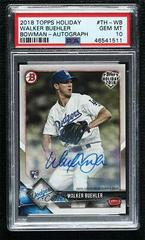Walker Buehler [Autograph] #TH-WB Baseball Cards 2018 Topps Holiday Bowman Prices