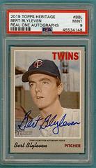 Bert Blyleven Baseball Cards 2019 Topps Heritage Real One Autographs Prices