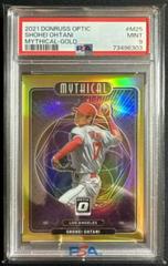 Shohei Ohtani [Gold] #M25 Baseball Cards 2021 Panini Donruss Optic Mythical Prices