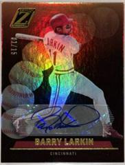 Barry Larkin [Autograph] #13 Baseball Cards 2023 Panini Chronicles Zenith Prices