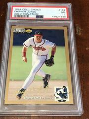 Chipper Jones [Gold Signature] #152 Baseball Cards 1994 Collector's Choice Prices
