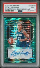 Becky Hammon [Green Pulsar] #SG-BHM Basketball Cards 2022 Panini Prizm WNBA Signatures Prices