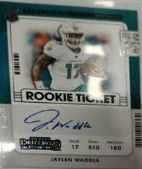 Jaylen Waddle [Autograph] Football Cards 2021 Panini Contenders Prices