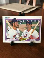 Mike Greenwell, Wade Boggs #632 Baseball Cards 1990 Fleer Canadian Prices