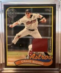 Craig Biggio [Black] Baseball Cards 2024 Topps 1989 Relic Prices