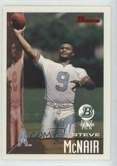 Steve McNair [1st Round Pick] Football Cards 1995 Bowman Prices