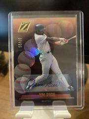 Jim Rice [Autograph] Baseball Cards 2023 Panini Chronicles Zenith Prices