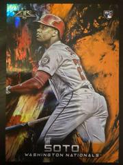 Juan Soto [Orange] #181 Baseball Cards 2018 Topps Fire Prices