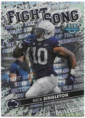 Nick Singleton #FS-18 Football Cards 2022 Bowman's Best University Fight Song Prices