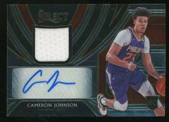 Cameron Johnson Basketball Cards 2019 Panini Select Rookie Jersey Autographs Prices