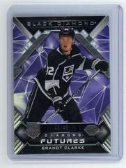 Brandt Clarke [Purple] Hockey Cards 2022 Upper Deck Black Diamond Futures Prices