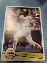 Benny Ayala #581 Baseball Cards 1982 Donruss Prices