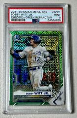 Bobby Witt Jr. [Green Refractor Mega Box Mojo] Baseball Cards 2021 Bowman Chrome Prospects Prices